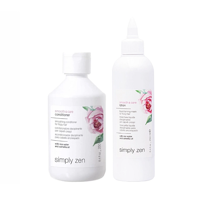 Pachet par indisciplinat smooth & care - sampon 250ml, lotiune 250ml