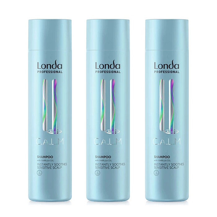 Pachet 3 x sampon calmant pentru scalp sensibil calm 250ml