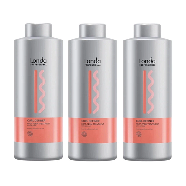 Pachet 3 x tratament pentru definirea buclelor dupa permanent post-perm curl 1000ml