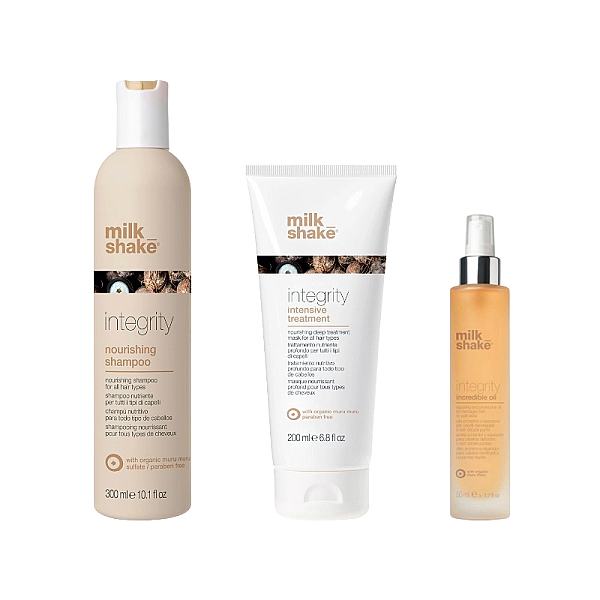 Pachet reparare si hidratare integrity - sampon 300ml, masca 200ml, ulei 50ml