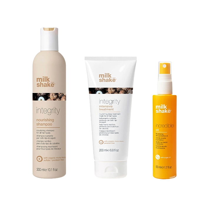 Pachet reparare si hidratare integrity - sampon 300ml, masca 200ml, ulei 50ml