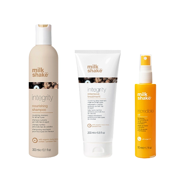 Pachet reparare si hidratare integrity - sampon 300ml, masca 200ml, ulei 50ml