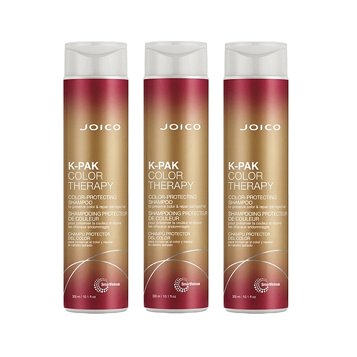 Pachet 3 x sampon pentru par vopsit k-pak color therapy color protecting 300ml