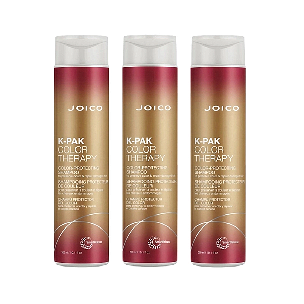 Pachet 3 x sampon pentru par vopsit k-pak color therapy color protecting 300ml