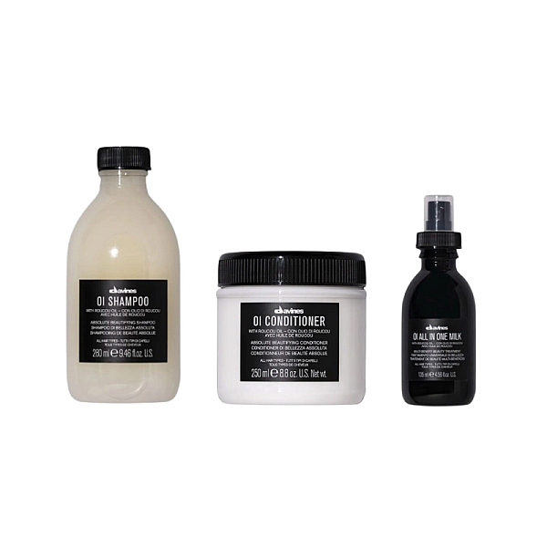 Set pentru hidratarea si stralucirea parului oi - sampon 280ml, balsam 250ml, spray all in one 135ml