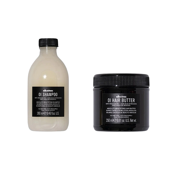 Set pentru hidratarea si stralucirea parului oi - sampon 280ml, unt de par 250ml