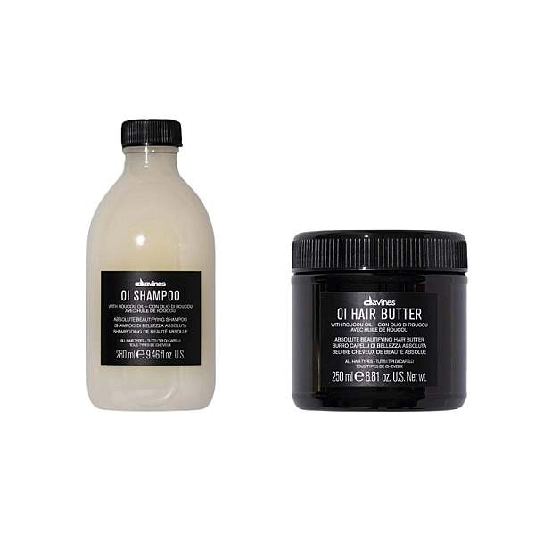 Set pentru hidratarea si stralucirea parului oi - sampon 280ml, unt de par 250ml