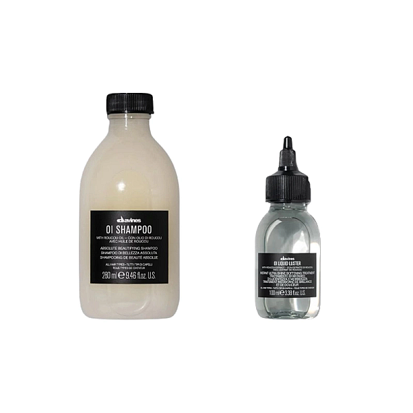 Set pentru netezirea si stralucirea parului oi - sampon 280ml, tratament 100ml