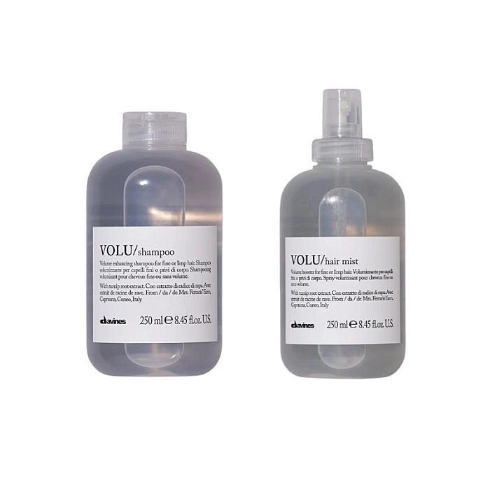 Set pentru volum volu - sampon 250ml, spray volumizant 250ml