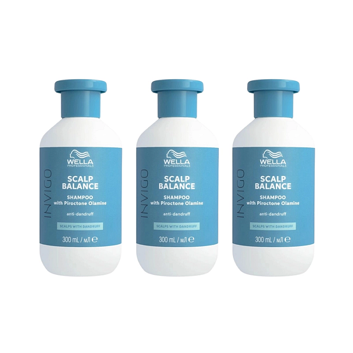Pachet 3 x sampon pentru scalp sensibil invigo senso calm shampoo 300ml 