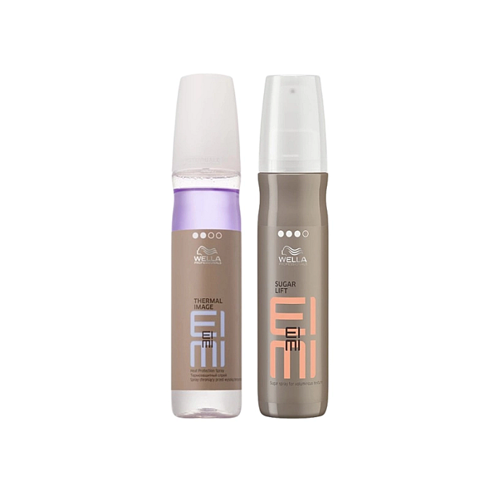Pachet styling eimi - spray protectie termica thermal image 150ml, spray volum sugar lift 150ml