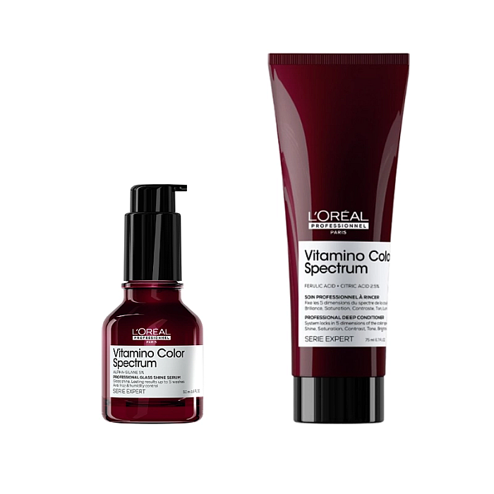 Pachet par vopsit expert vitamino color spectrum - balsam 75ml, serum 50ml