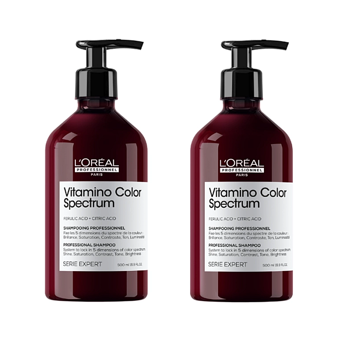 Pachet 2 x sampon pentru par vopsit expert vitamino color spectrum 500ml