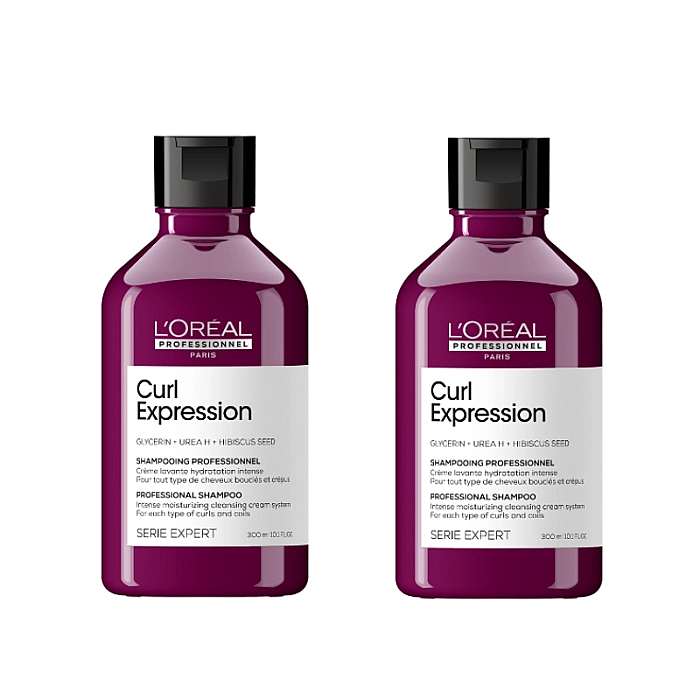 Pachet 2 x sampon-crema intens hidratant curl expression 300ml