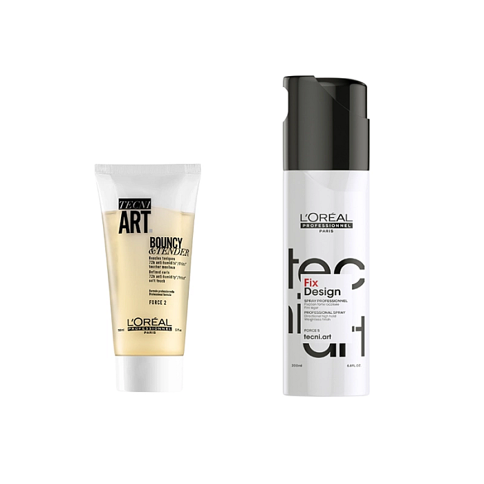 Pachet styling tecni.art - crema 150ml, spray fixativ 200ml