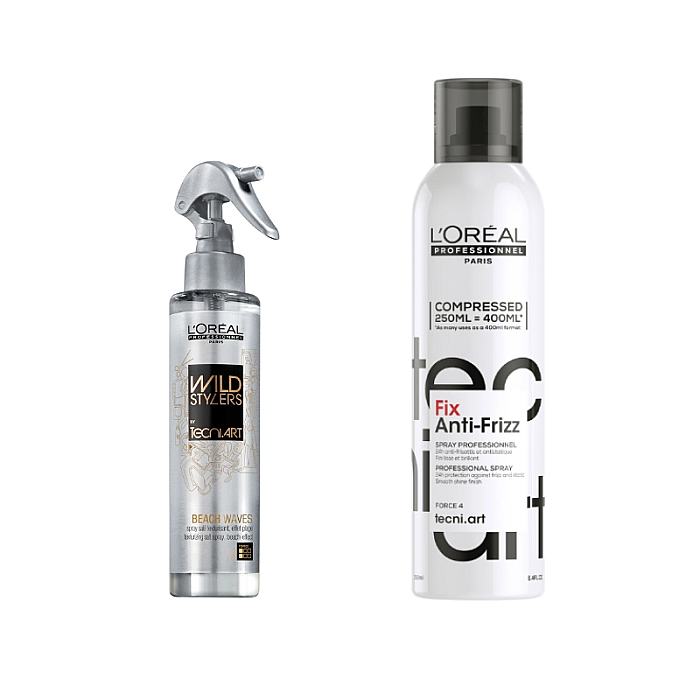 Pachet styling tecni.art - spray texturizant 150ml, spray fixare 250ml