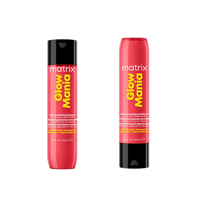 Pachet pentru par vopsit glow mania - sampon 300ml, balsam 300ml