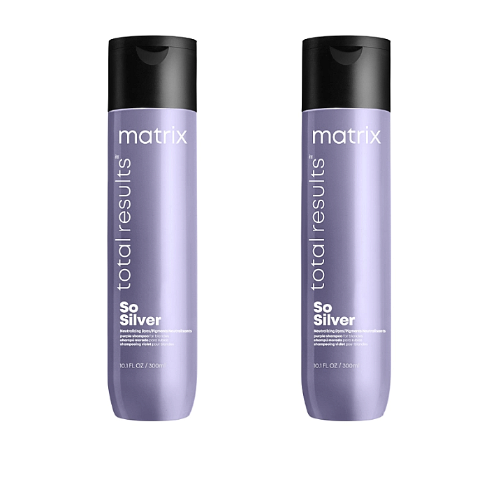 Pachet 2 x sampon pentru par blond so silver 300ml
