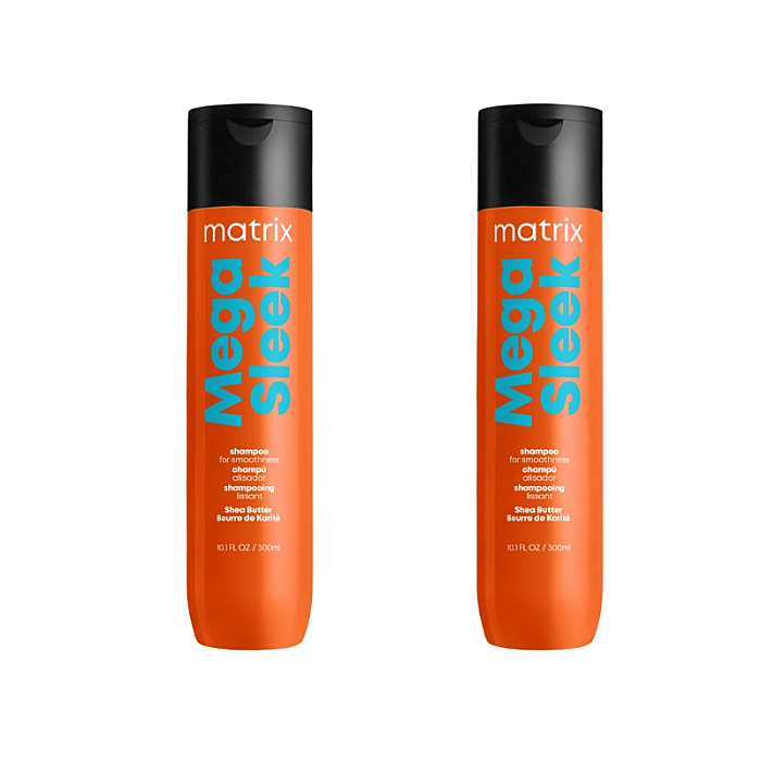 Pachet 2 x sampon pentru netezirea parului mega sleek 300ml