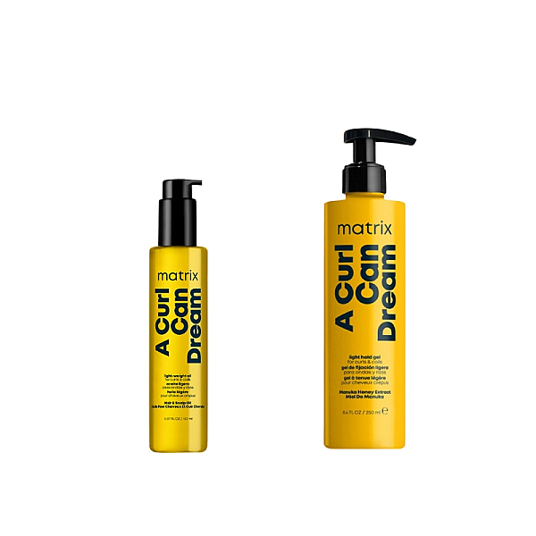 Pachet par cret a curl can dream - gel 250ml, ulei 150ml