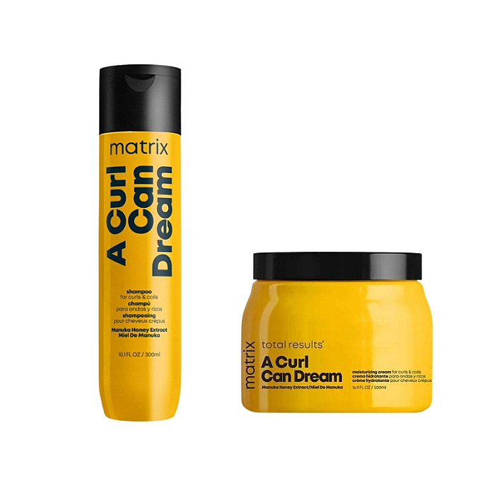 Pachet par cret a curl can dream - sampon 300ml, crema 500ml