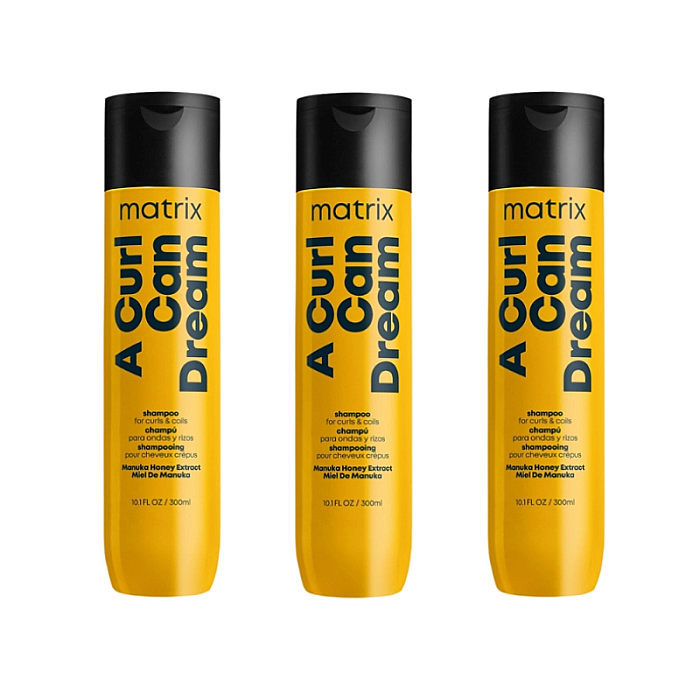 Pachet 3 x sampon pentru par cret a curl can dream 300ml 