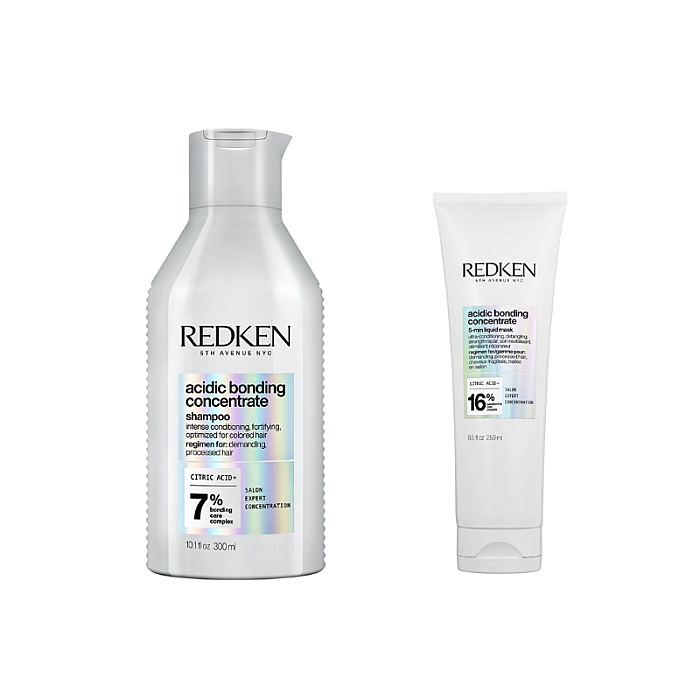 Pachet par deteriorat acidic bonding concentrate - sampon ph 300ml, masca 250ml