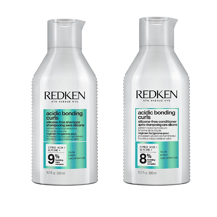 Pachet par cret acidic bonding curls - sampon 300ml, balsam 300ml