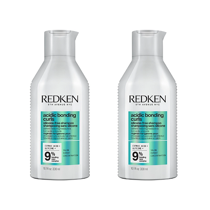 Pachet 2 x sampon pentru par cret acidic bonding curls 300ml