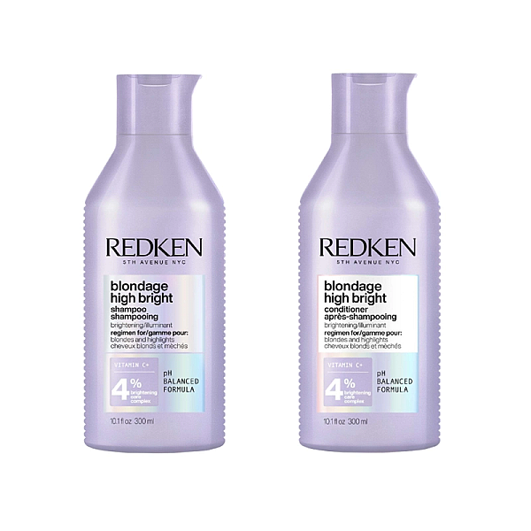 Pachet par blond blondage high bright - sampon 300ml, balsam 300ml