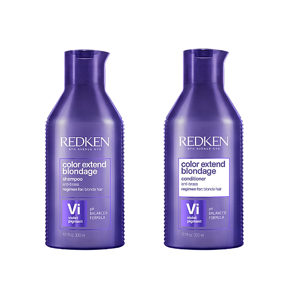 Pachet par blond color extend blondage - sampon 300ml, balsam 300ml