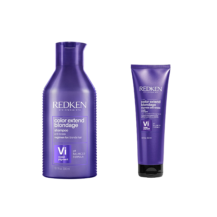 Pachet par blond color extend blondage - sampon 300ml, masca 250ml