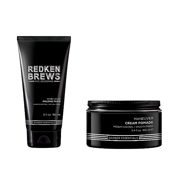 Pachet styling brews - gel modelator 150ml, crema modelatoare 100ml