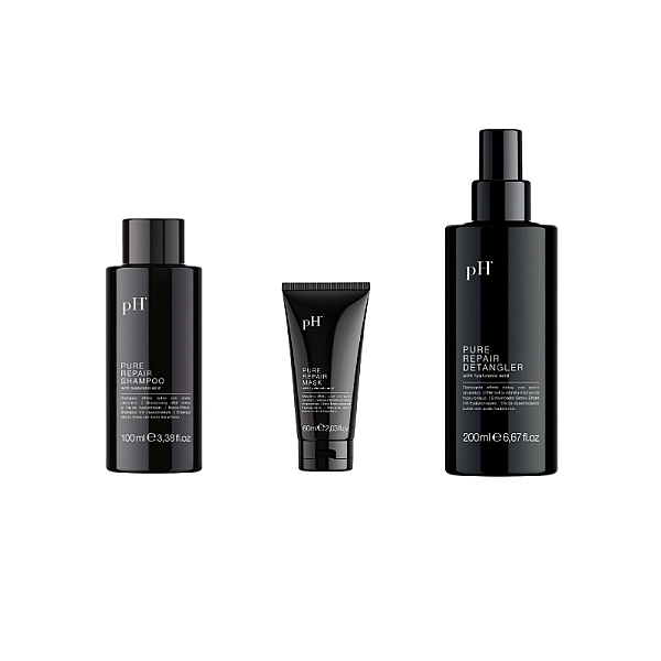 Pachet par deteriorat pure repair - sampon 100ml, masca 60ml, detangler 200ml