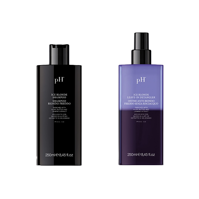 Pachet par blond ice blonde - sampon 250ml, leave-in 250ml