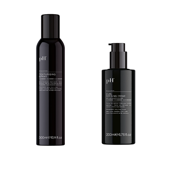 Pachet styling - crema definire bucle 200ml , spray texturizant pentru volum 300ml