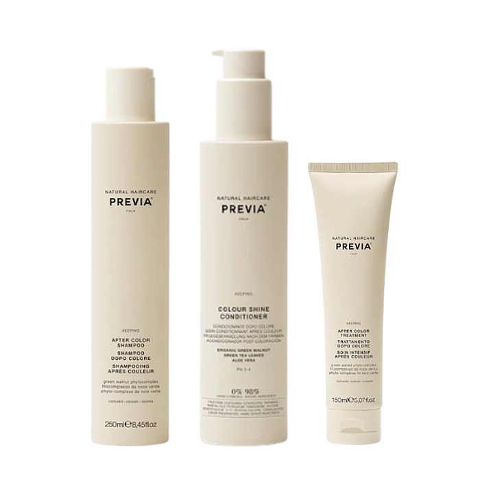 Pachet par vopsit keeping after color - sampon 250ml, balsam 250ml, tratament 150ml
