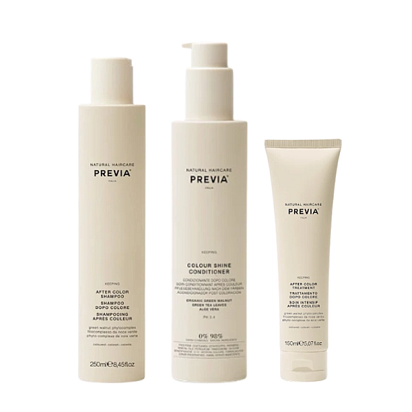 Pachet par vopsit keeping after color - sampon 250ml, balsam 250ml, tratament 150ml