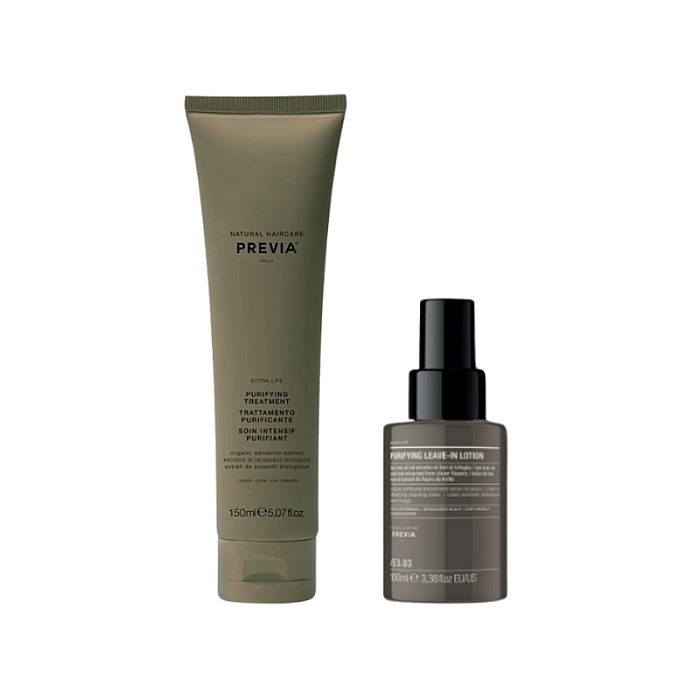 Pachet par anti-matreata extra life purifying - tratament 150ml, lotiune 100ml