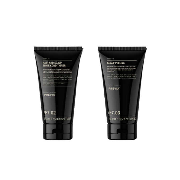 Pachet styling extra life - fluid tonic 150ml, exfoliant scalp 150ml