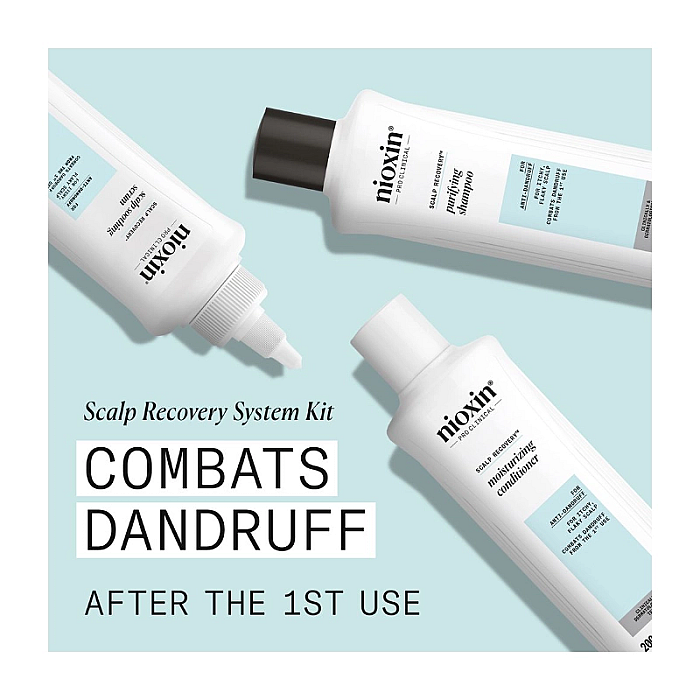 Set anti-matreata scalp recovery - sampon 200ml, balsam 200ml, ser tratament leave-in 100ml