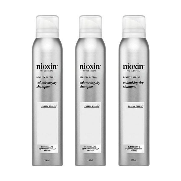 Set 3 x sampon uscat 180ml density defend