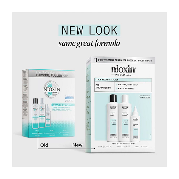 Set anti-matreata scalp recovery - sampon 200ml, balsam 200ml, ser tratament leave-in 100ml