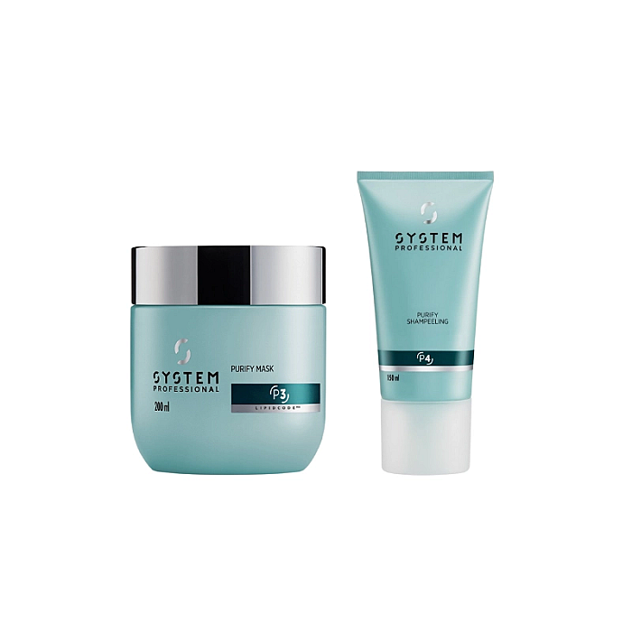 Pachet anti-matreata purify - masca 200ml, tratament 150ml