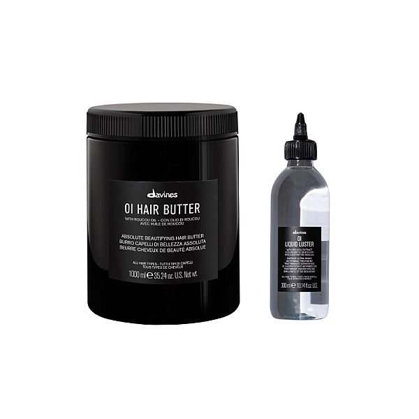 Set pentru hidratarea si netezirea parului oi - unt de par 1000ml, tratament 300ml