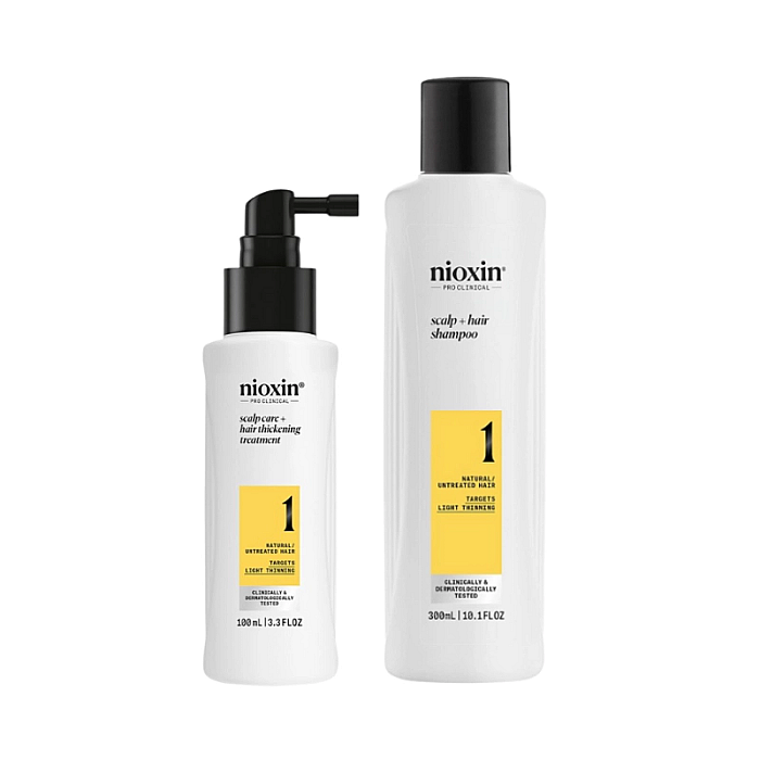 Set anti-cadere sys1 - sampon 300ml, tratament 100ml