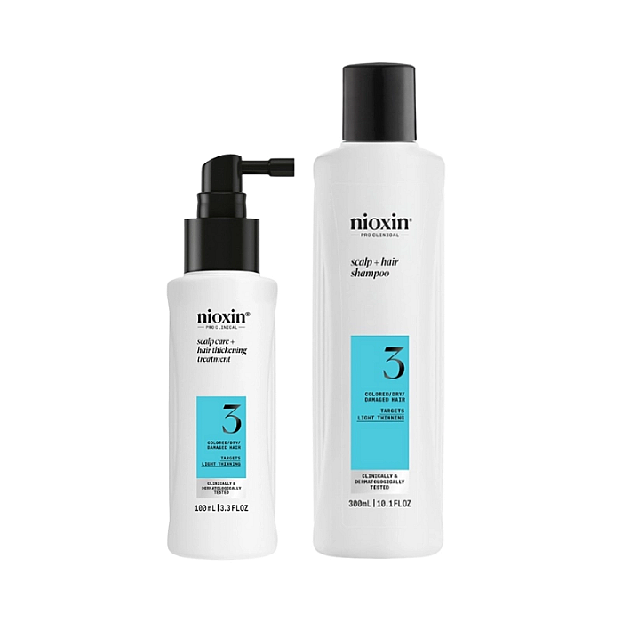 Set anti-cadere sys3 - sampon 300ml, tratament 100ml