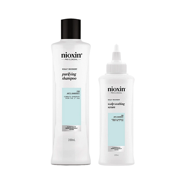 Set anti-matreata scalp recovery - sampon 200ml, ser tratament leave-in 100ml