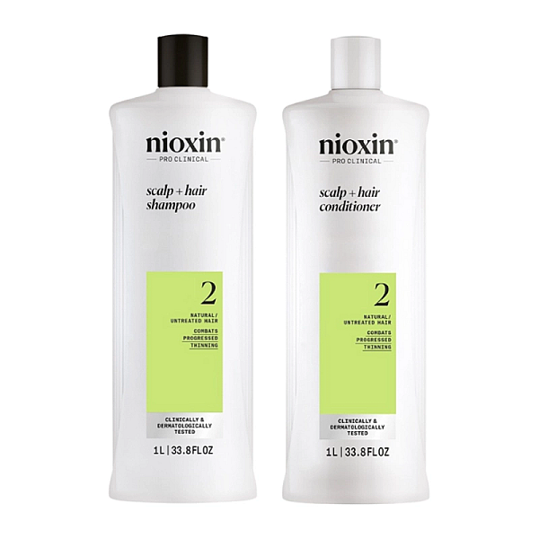 Set anti-cadere sys2 - sampon 1000ml, balsam 1000ml
