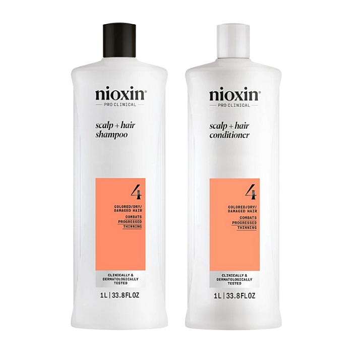 Set anti-cadere sys4 - sampon 1000ml, balsam 1000ml